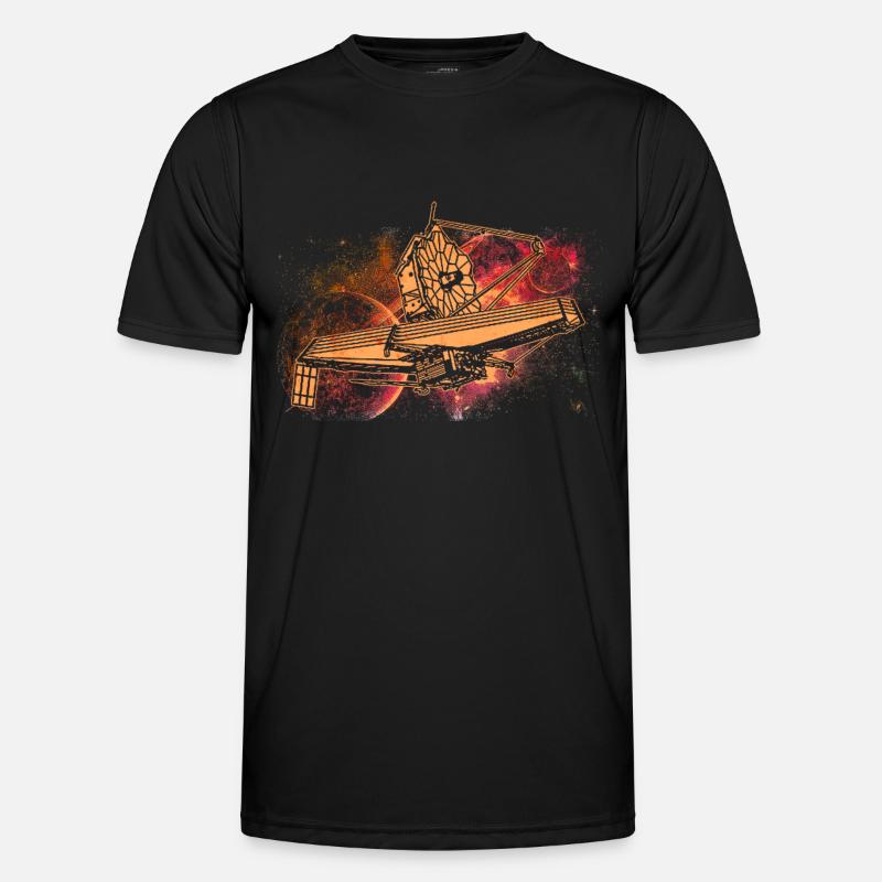 James Webb Space Telescope - Men's Functional T-Shirt - black
