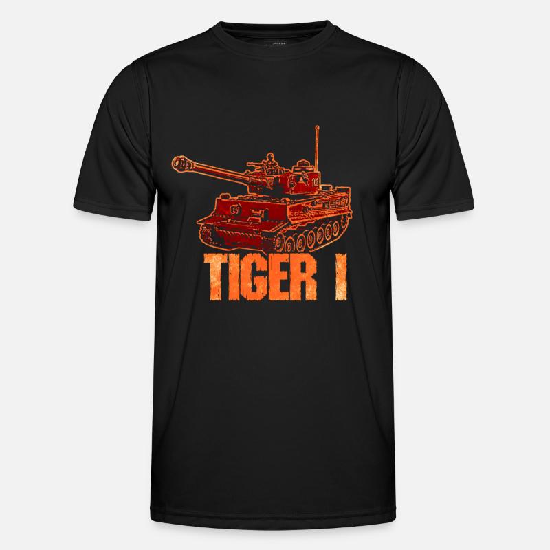 Tiger 1 Panzer - Germany - World War II Men's Functional T-Shirt