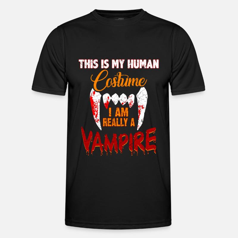 Funny Vampire Men's Functional T-Shirt