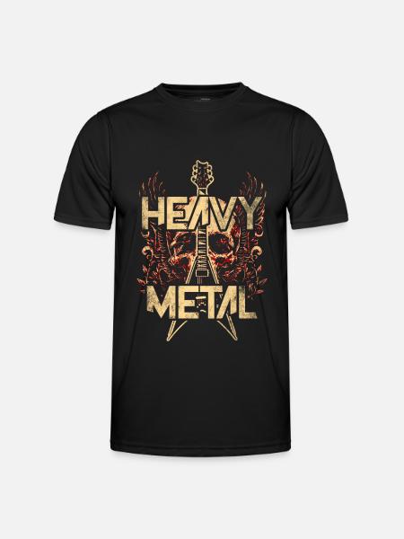 Métal lourd - T-shirt sport Homme - noir