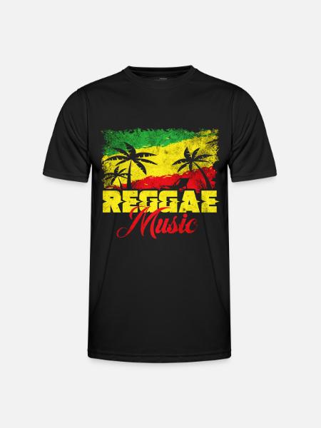 Reggae Music - Men's Functional T-Shirt - black