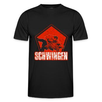 Balancer - T-shirt sport Homme - noir - Devant - AI Model Male 178 dark (178cm)