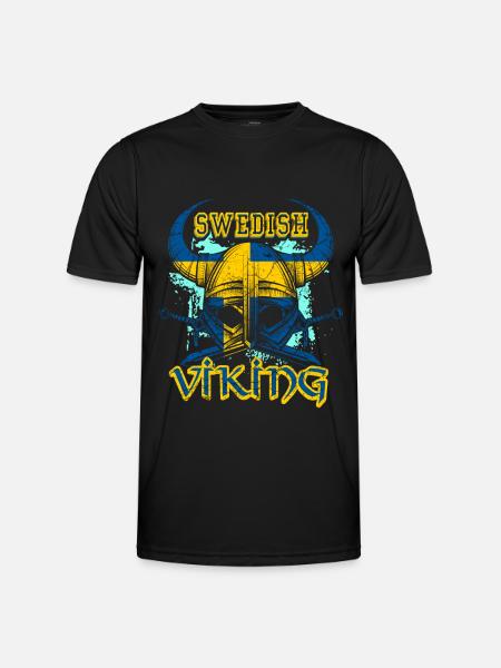 Swedish Viking - Men's Functional T-Shirt - black