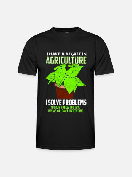 Agricultural sciences - Men's Functional T-Shirt - black