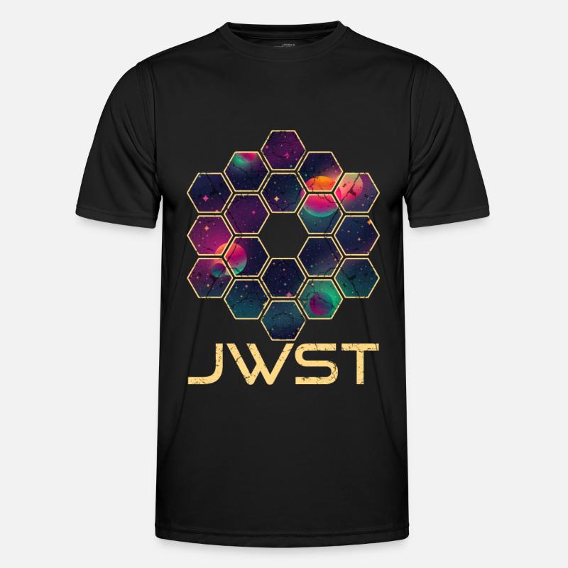 James Webb Space Telescope - Men's Functional T-Shirt - black