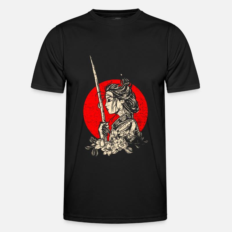 Japanese Warrior - Men's Functional T-Shirt - black