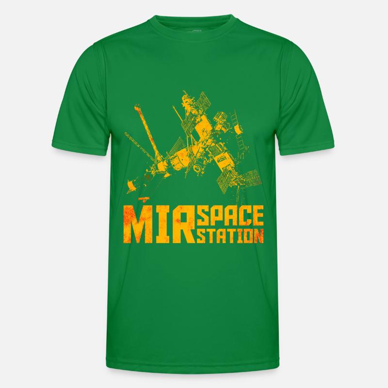 Station spatiale Mir T-shirt sport Homme