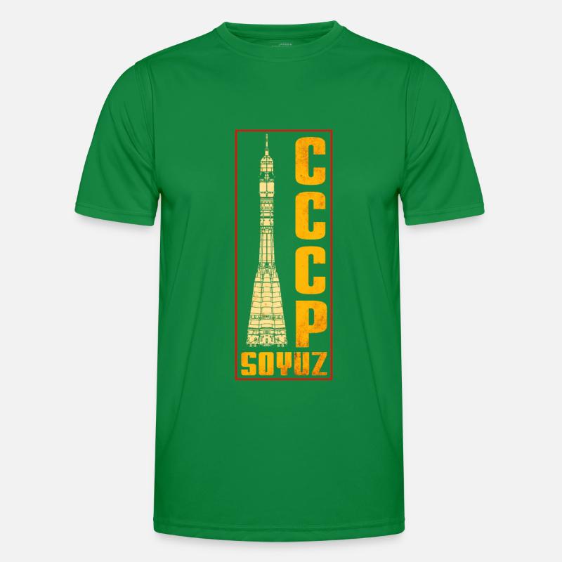 Soyuz - Soviet missile Men's Functional T-Shirt