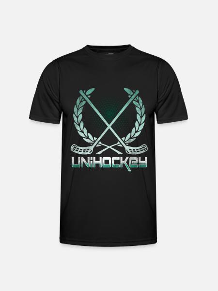 Floorball - T-shirt sport Homme - noir