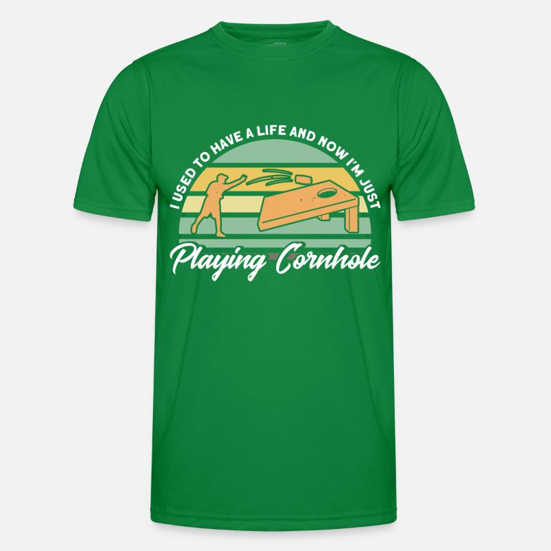 Cornhole Game Cornhole Joueur Cornhole Cadeau T-shirt sport Homme