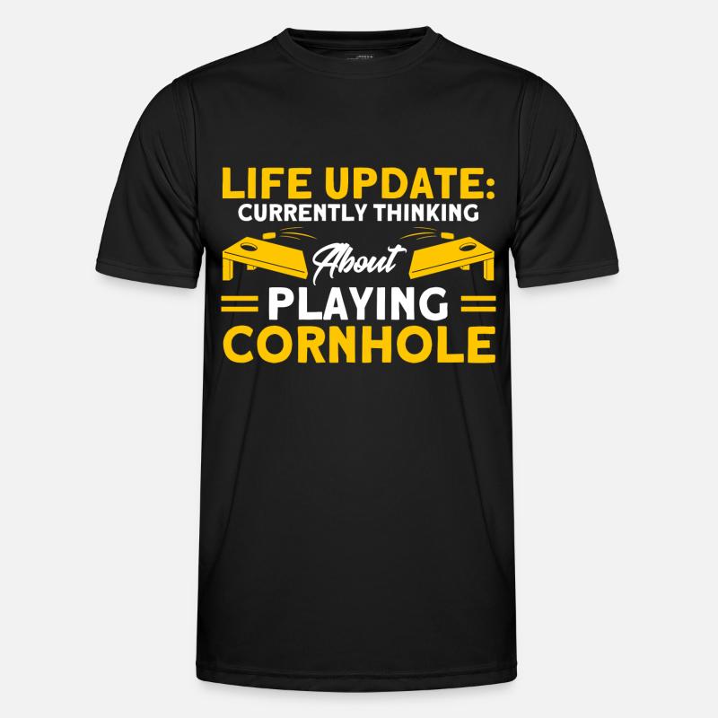 Cornhole Game Cornhole Joueur Cornhole Cadeau T-shirt sport Homme