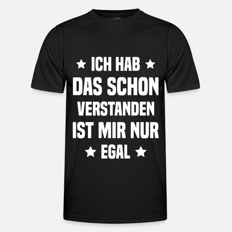 I already understood that - Men's Functional T-Shirt - black