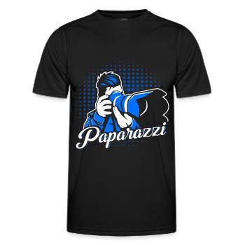 Cameraman Gift for Photographer - Men's Functional T-Shirt - black - Front - AI Model Male 178 dark (178cm)