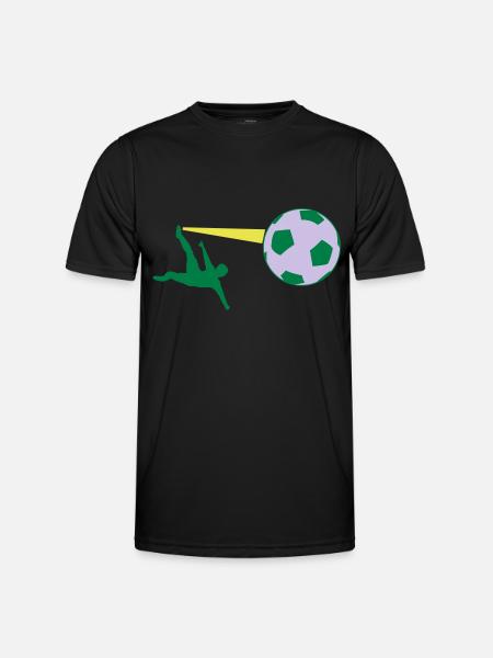 de soccer - T-shirt sport Homme - noir