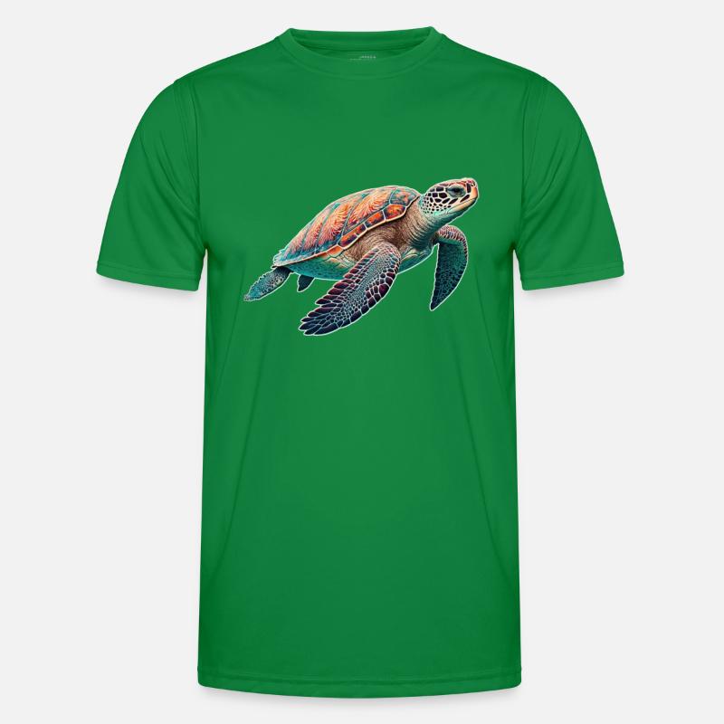 Turtle - Turtle - Diving - Sea Men's Functional T-Shirt