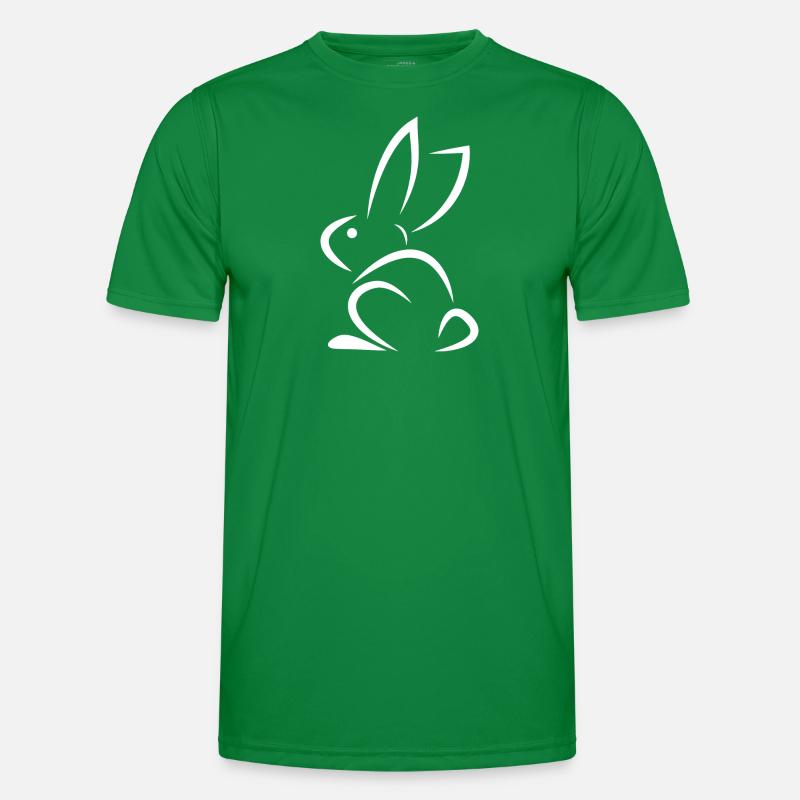 white rabbit Men's Functional T-Shirt