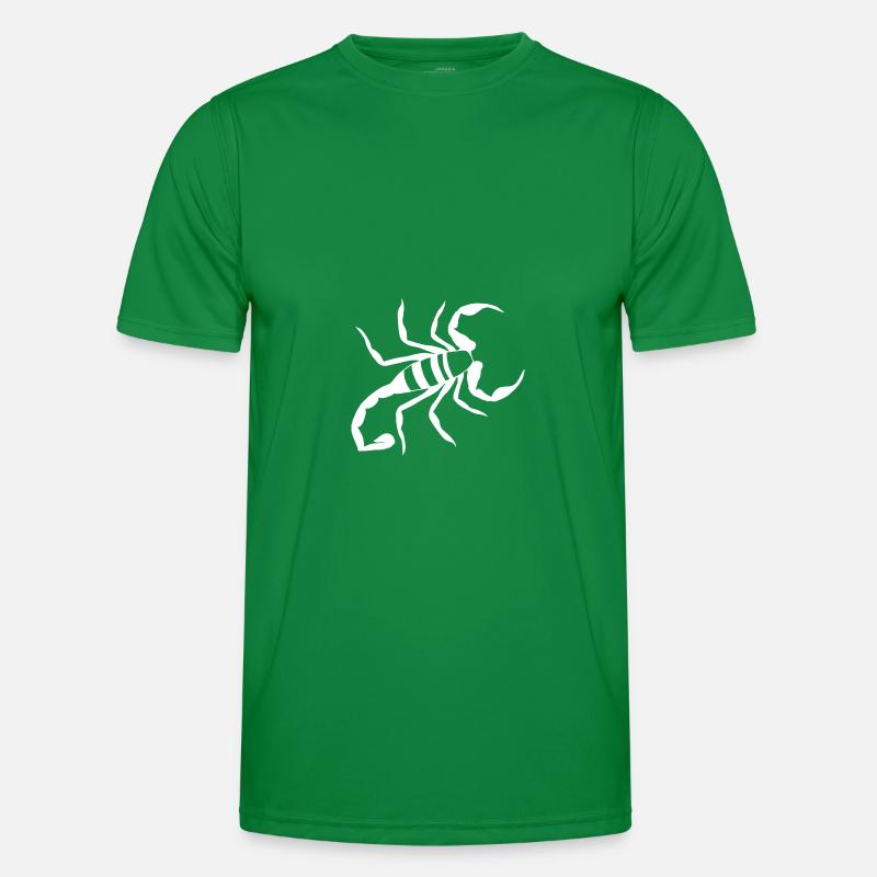 Sternzeichen Skorpion Männer Funktions-T-Shirt