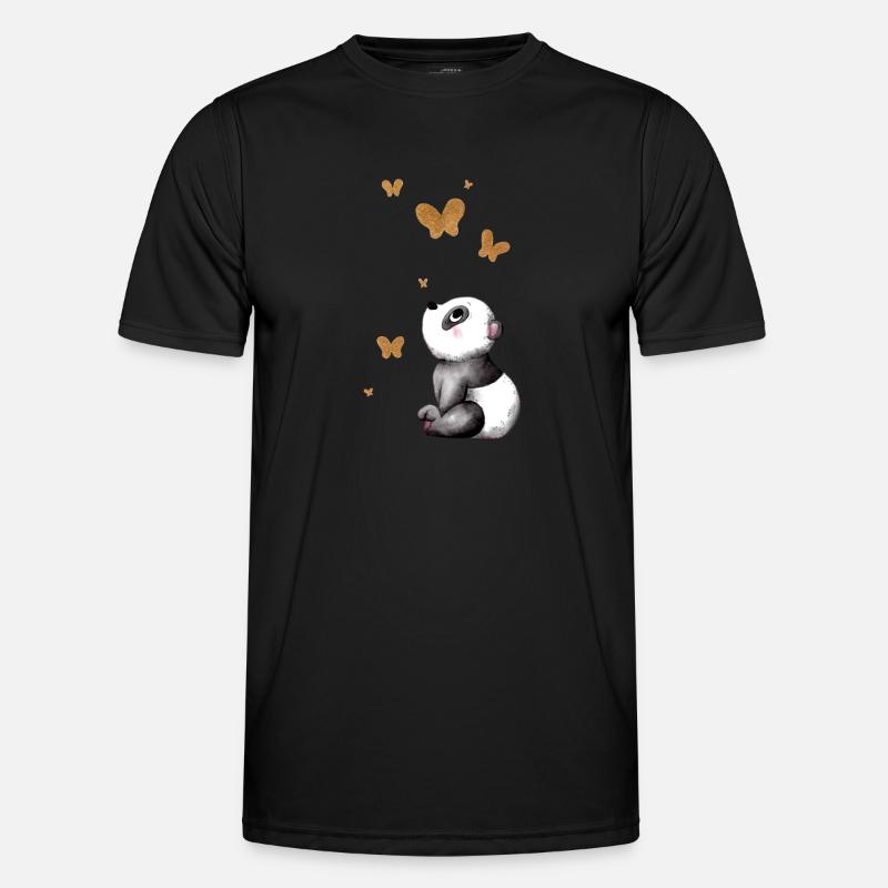 Rêver de panda de dessin animé T-shirt sport Homme