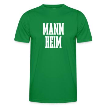 Mannheim - Men's Functional T-Shirt - kelly green - Front - AI Model Male 178 dark (178cm)