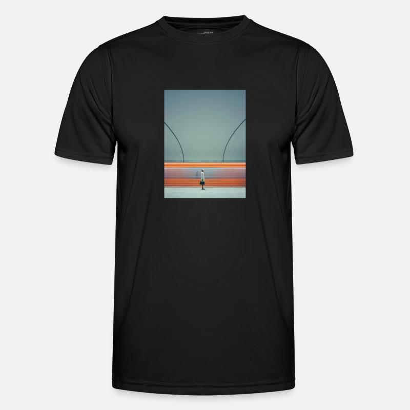 Platform as Orange Men's Functional T-Shirt