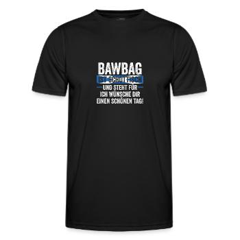 Scots Scottish Scotland - Men's Functional T-Shirt - black - Front - AI Model Male 178 dark (178cm)