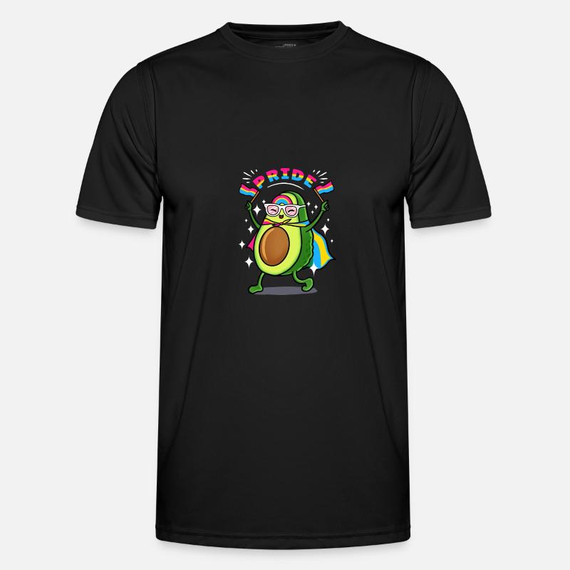 Avocat Pan Pride T-shirt sport Homme