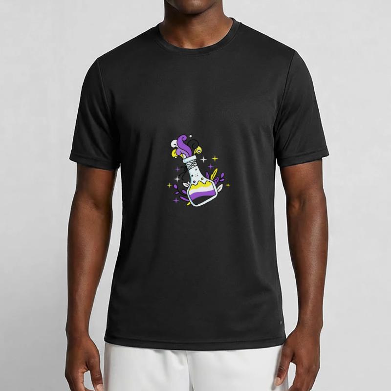 Nonbinary Pride Zaubertrank Nonbinary Pride Männer Funktions-T-Shirt