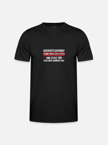 Austrians Austria - Men's Functional T-Shirt - black