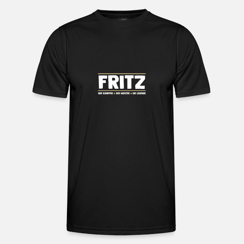 Fritz - Men's Functional T-Shirt - black