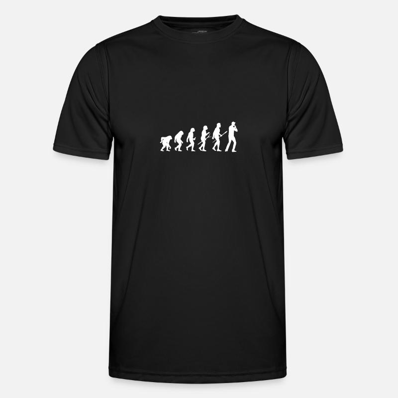 Harmonica Evolution Harmonica - Men's Functional T-Shirt - black