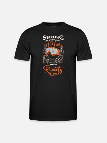 Winter Sports Winter Hobby - Men's Functional T-Shirt - black