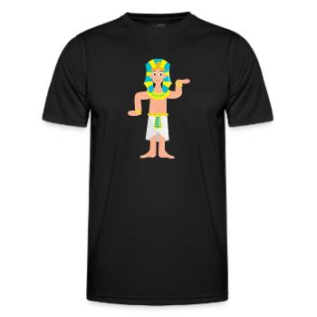 Pharaon - T-shirt sport Homme - noir - Devant - AI Model Male 178 dark (178cm)