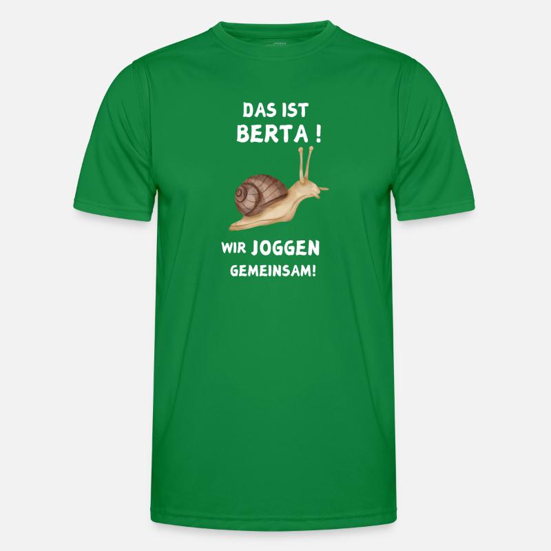 C’est Berta Nous faisons du jogging ensemble Escargot T-shirt sport Homme