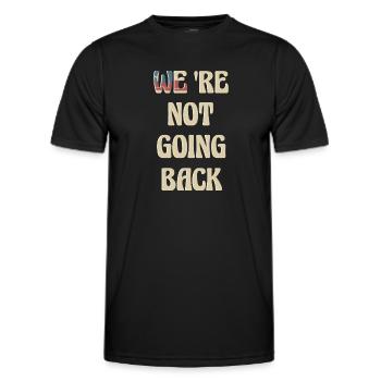 Kamala Walz - Männer Funktions-T-Shirt - Schwarz - Vorne - AI Model Male 178 dark (178cm)