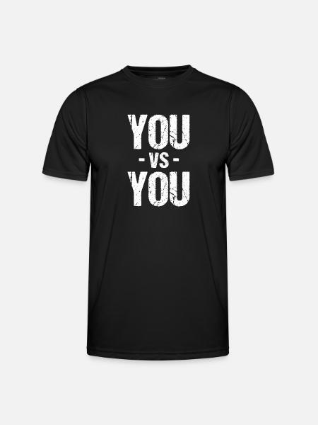 You vs You - Men's Functional T-Shirt - black