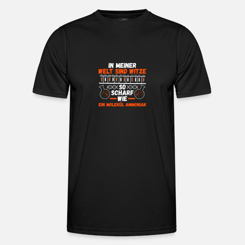 Chemist Science Physics Chemistry - Men's Functional T-Shirt - black
