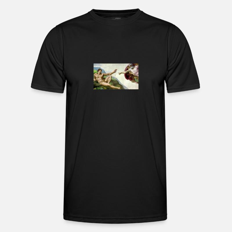 Modern Michelangelo Männer Funktions-T-Shirt