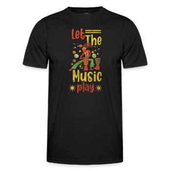 Tradition Concert Celebrations - Men's Functional T-Shirt - black - Front - AI Model Male 178 dark (178cm)