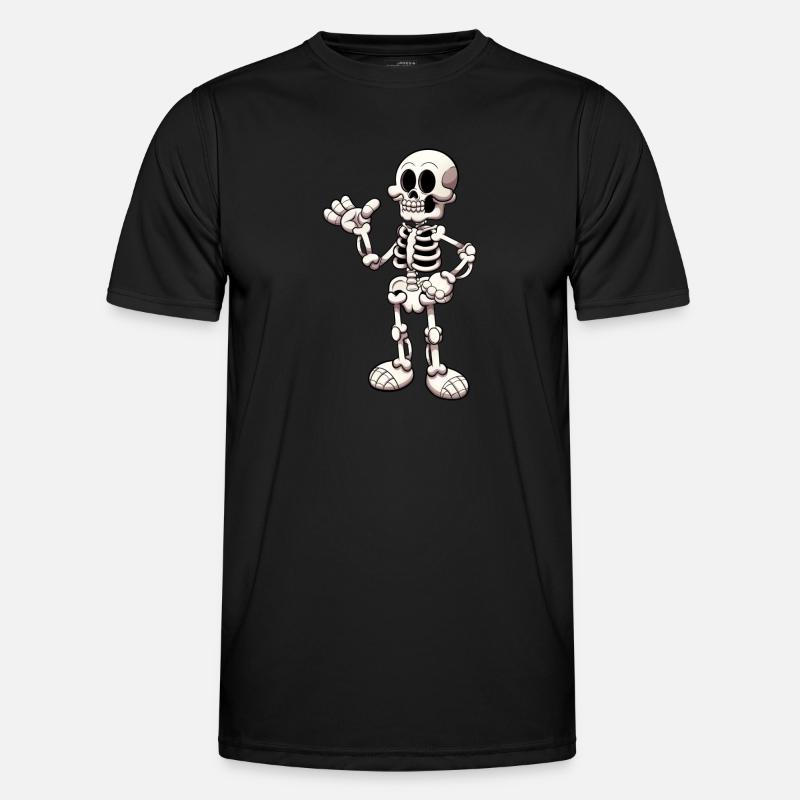 Skeleton Men's Functional T-Shirt