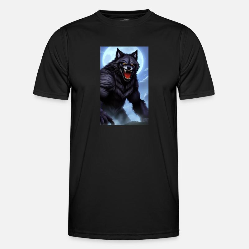 Werewolf | Wolf | Mythical creatures | Monsters | Mystical Men's Functional T-Shirt