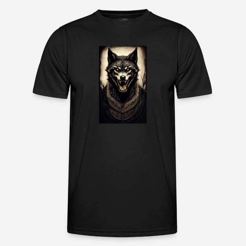 Werewolf | Wolf | Mythical creatures | Monsters | Mystical Men's Functional T-Shirt