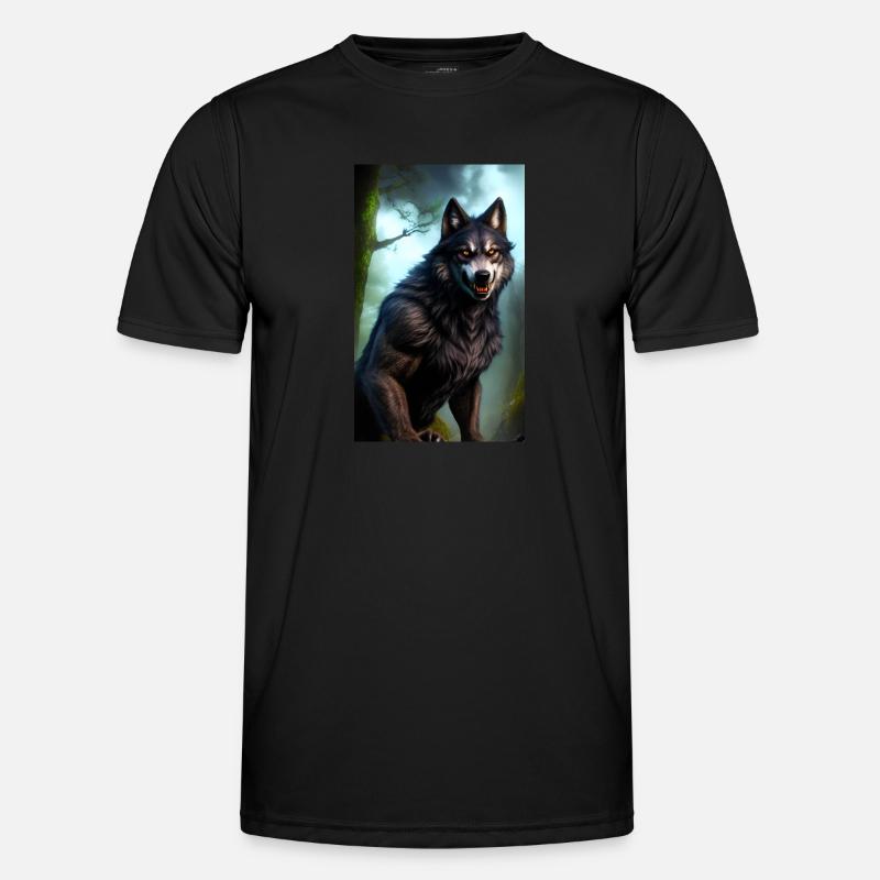 Werewolf | Wolf | Mythical creatures | Monsters | Mystical Men's Functional T-Shirt