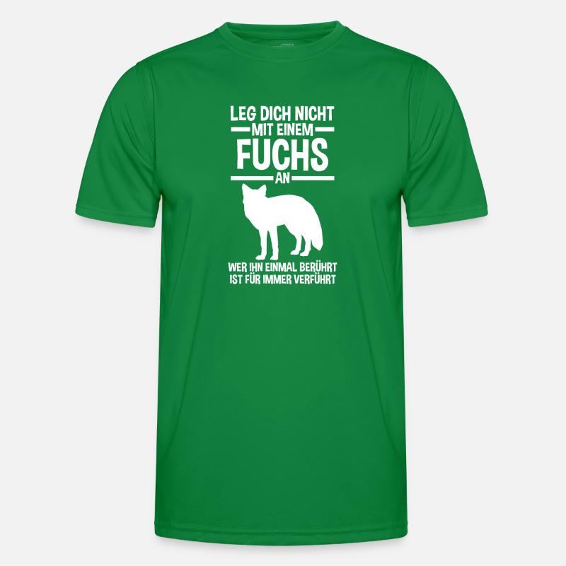 Fuchs Männer Funktions-T-Shirt