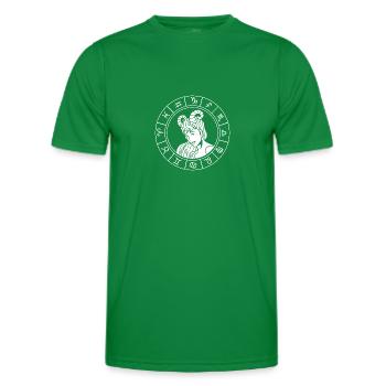 Zodiac sign Aries - Men's Functional T-Shirt - kelly green - Front - AI Model Male 178 dark (178cm)