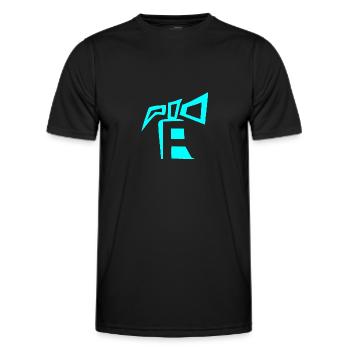 PG 100 Feuerwehr Design Feuerlöscher - Männer Funktions-T-Shirt - Schwarz - Vorne - AI Model Male 178 dark (178cm)