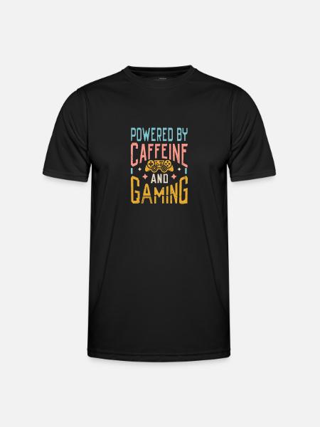 Gaming Design - Men's Functional T-Shirt - black