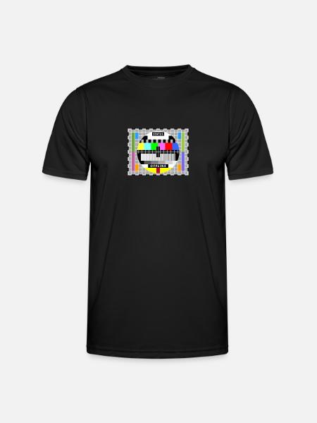 Testbild Visa skärmtestkort offline Big Bang - Funktions-T-shirt herr - svart