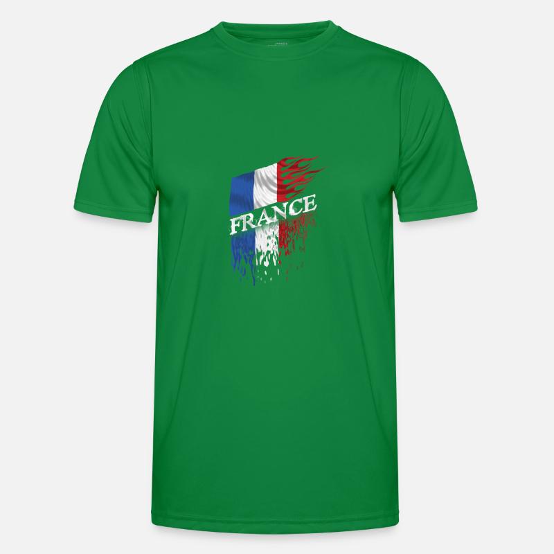 france drapeau Men's Functional T-Shirt