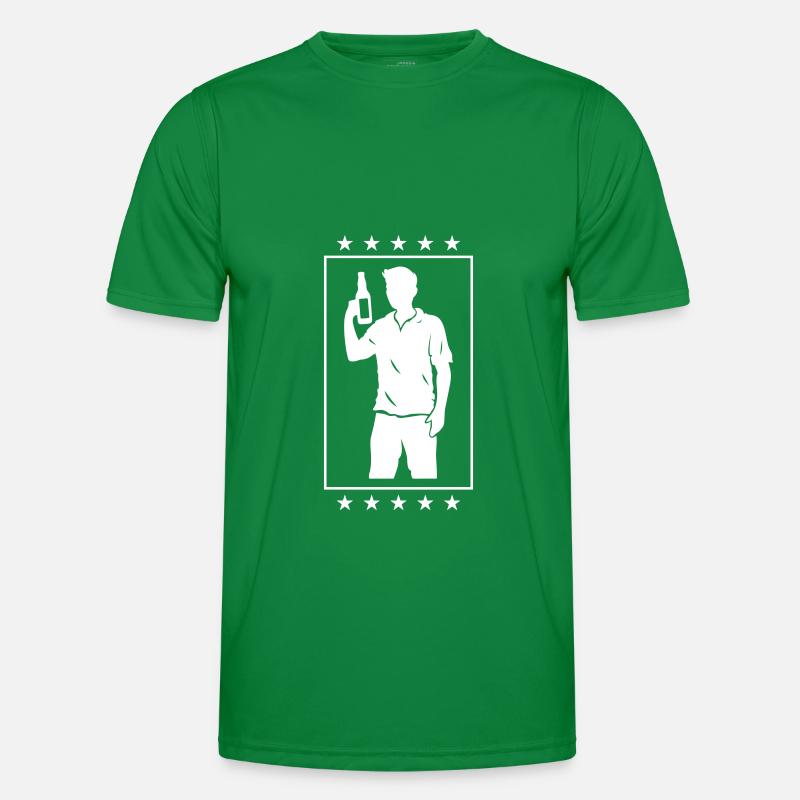 Drinking Team Bottle Men's Functional T-Shirt