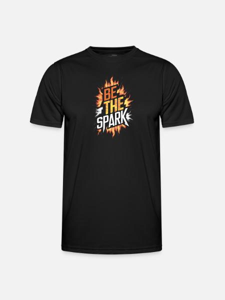 Be The Spark - Men's Functional T-Shirt - black